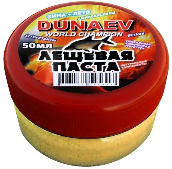 Паста Dunaev 50мл Лещ Поденка