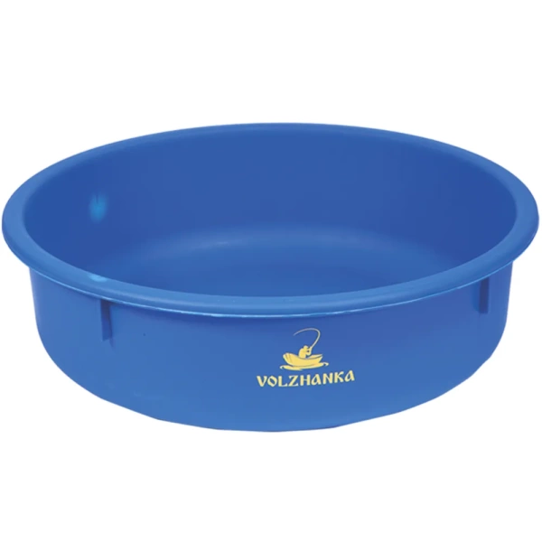 Ведро "Волжанка" пластиковое с крышкой и тазиком 25л