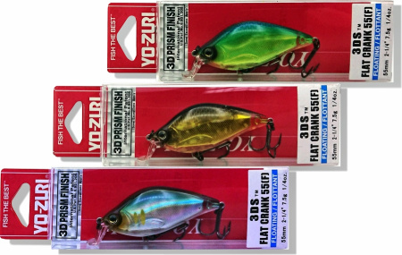 Воблер Yo-Zuri 3DS Flat Crank 55F F1141-BG