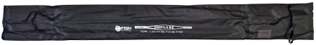 Удилище спиннинговое "IMPULSE" FISH CRYSTAL , 2 секции, полая верш, длина 2.25 м, тест 4-16 г