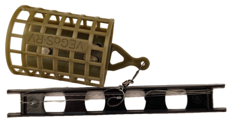 Монтаж фидерный Dunaev несиметричная петля c кормушкой 80г