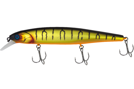 Воблер JACKALL Mag Squad 128SP цв. mat gold tiger