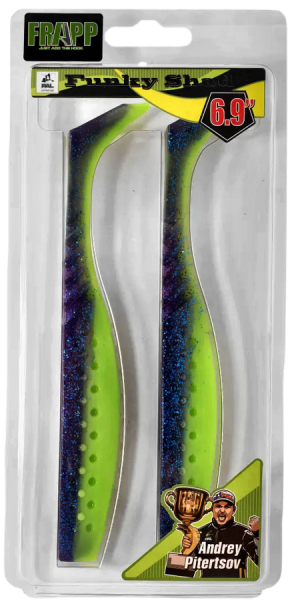 Приманка силиконовая Frapp Funky Shad 6,9" #PAL06 (2 шт/уп) Приманка силиконовая Frapp Funky Shad 6,9" #PAL06 (2 шт/уп)
