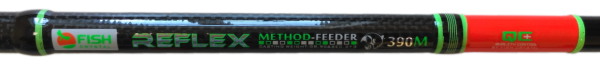 Удилище фидерное "REFLEX METHOD FEEDER" FISH CRYSTAL, тест до 90 г, 3,90 м, 3+3 Удилище фидерное "REFLEX METHOD FEEDER" FISH CRYSTAL, тест до 90 г, 3,90 м, 3+3