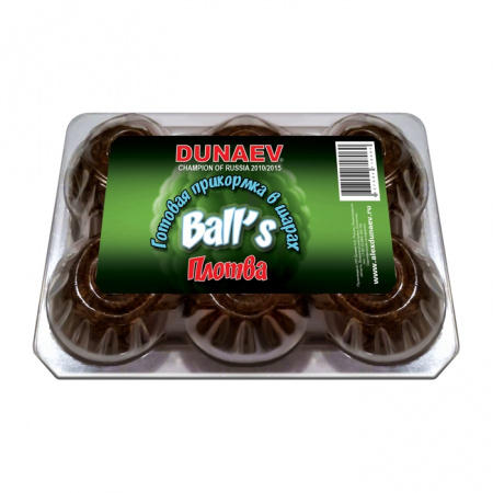 Прикормка "DUNAEV BALL`S" 0.75кг Плотва
