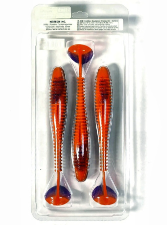Приманка силиконовая Keitech Swing Impact FAT 6.8" #PAL09 Violet Fire
