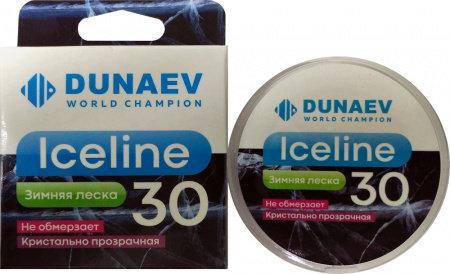 Леска DUNAEV ICE LINE 30m  0.24мм