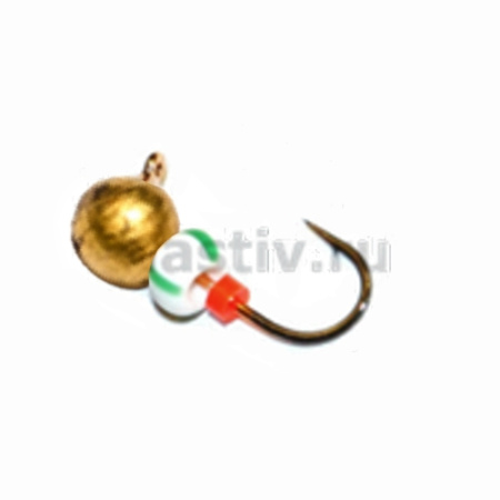 Дробь 5 петля медь, бисер, 1,2гр.