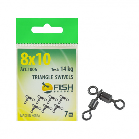 Вертлюжок цилиндрический на два направления, № 12x14 (4 кг), (упак. 7 шт)