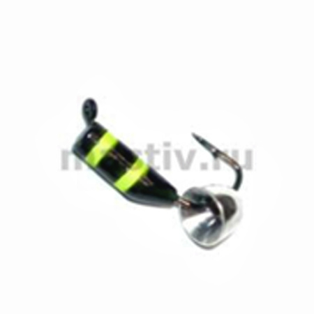 Безнасадка 3 пчёлка желтый, латунь конус, 0,8гр. (серебро)