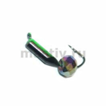 Безнасадка 1,5 чёрный+зелёный, гр шарик, 0,2гр. (хамелеон)