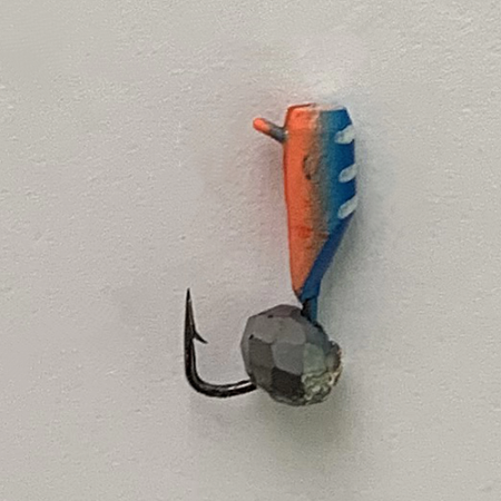 Безнасадка 2,5 синий+красный, гр шарик, 0,6гр. серебро