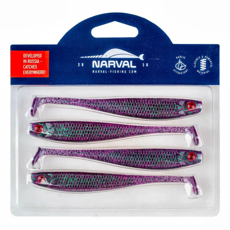 Мягкие приманки Narval Fishing Skinny 12cm #017-Violetta