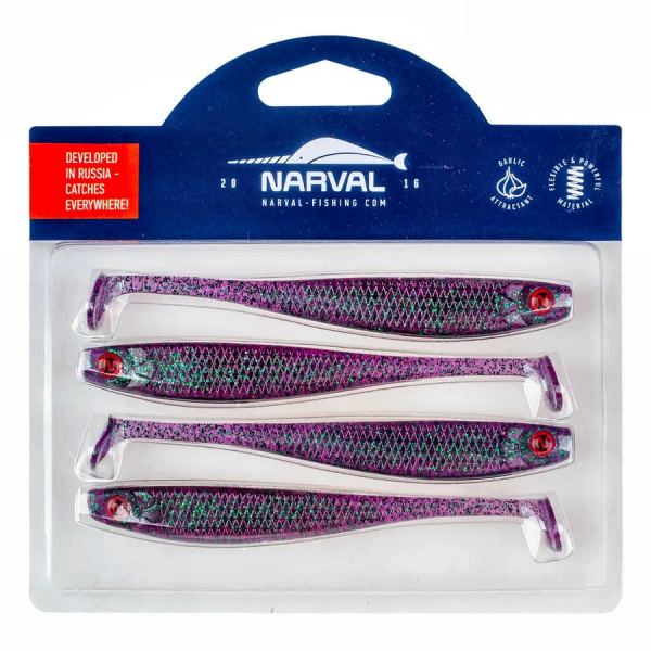 Мягкие приманки Narval Fishing Skinny 12cm #017-Violetta