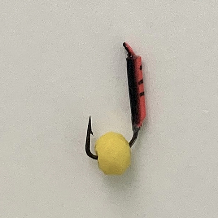 Безнасадка 1,5 красный+черный, гр шарик, 0,2гр. сырный