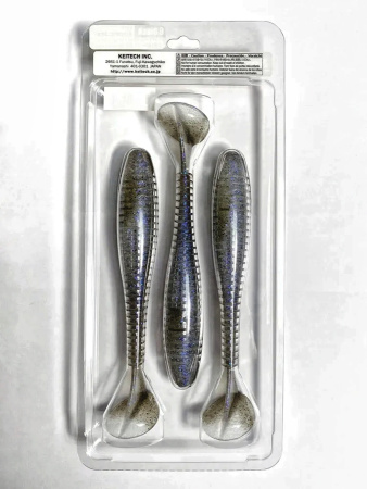 Приманка силиконовая Keitech Swing Impact FAT 6.8" #440 Electric Shad