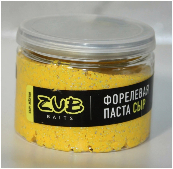 Паста ZUB 60мл Форель "Сыр" Желтая