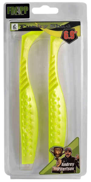 Приманка силиконовая Frapp Funky Shad 6,9" #21 (2 шт/уп)
