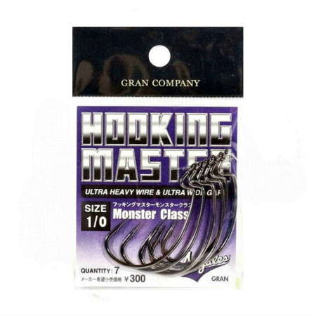 Оффсетный крючок VARIVAS Hooking Master Monster Class №1/0