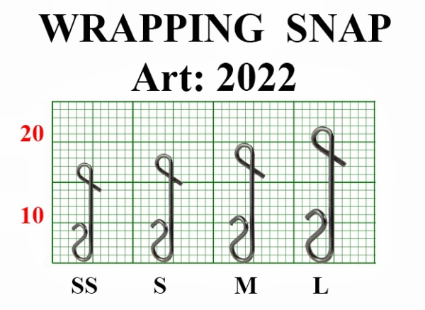 Застежка безузловая, №L (25 кг), (упак. 6 шт)