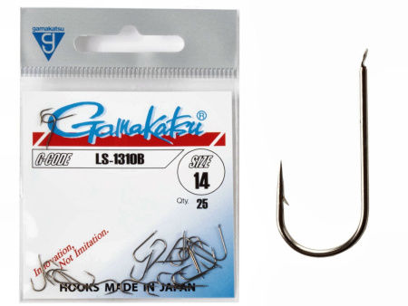 Крючки Gamakatsu LS-1310B HOOKS BRONZE разм. 14 25шт.