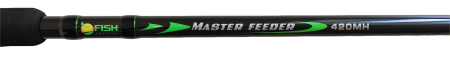 Удилище фидерное "MASTER FEEDER" FISH CRYSTAL , тест 60-120  г, 4,20 м, 3+3 tips