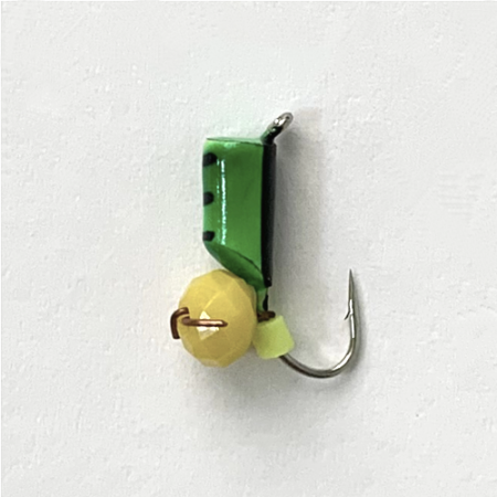 Столбик Сырный кубик 3,0 мм подвесной ЗЕЛЕНО-ЧЕРНЫЙ