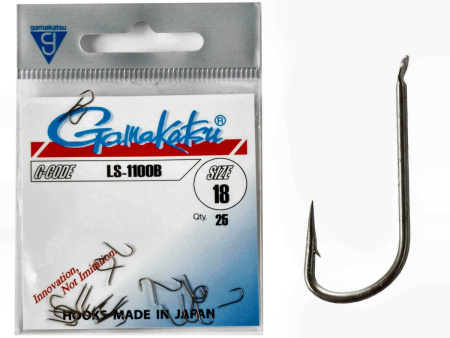 Крючки Gamakatsu LS-1100B HOOKS BRONZE разм. 18 25шт. Крючки Gamakatsu LS-1100B HOOKS BRONZE разм. 18 25шт.