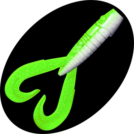 Приманка ZUB-FROGGY 181мм(7,1")-2шт, (цвет 403) зеленый светящийся