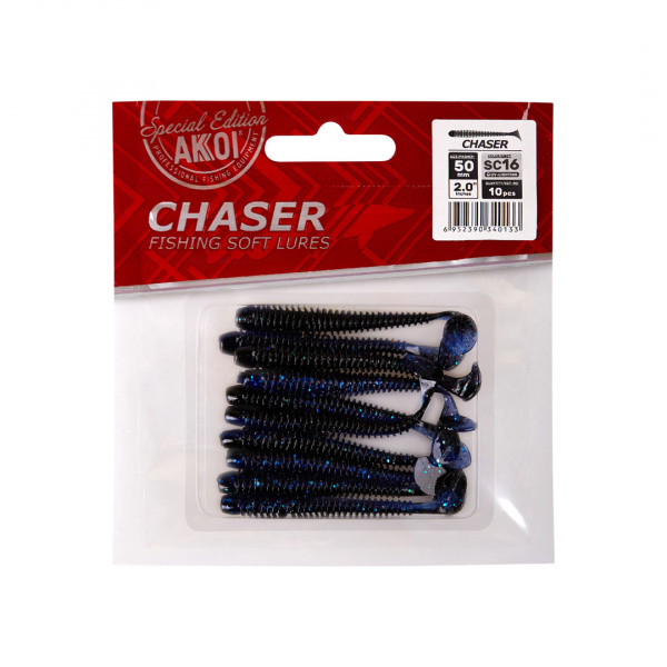 Силиконовая приманка AKKOI CHASER  50mm цвет SC16 Силиконовая приманка AKKOI CHASER  50mm цвет SC16