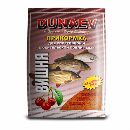 Прикормка "DUNAEV КЛАССИКА" 0.9кг Карп Вишня