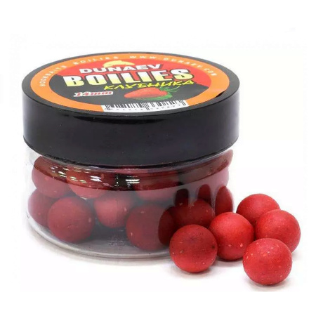 Бойлы DUNAEV Вареные 14мм Клубника (50г)