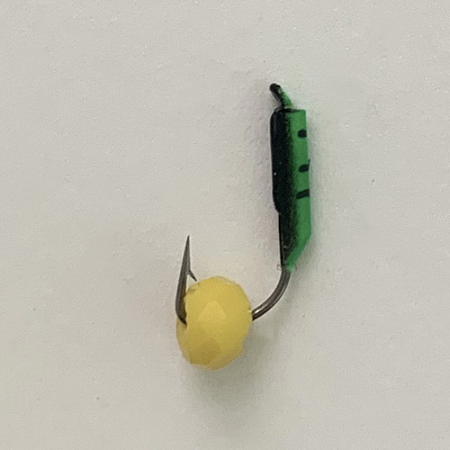 Безнасадка 1,5 зеленый+черный, гр шарик, 0,2гр. сырный