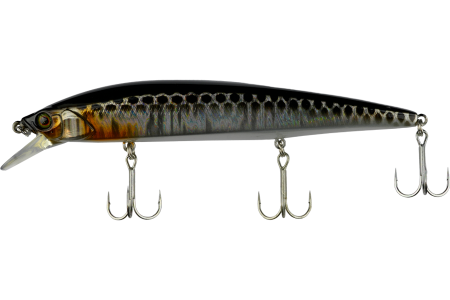 Воблер JACKALL Rerange 130SP цв. hl silver & black