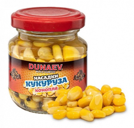 Насадка стеклобанка "Дунаев Кукуруза" 100мл Конопля