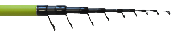 Удилище телескопическое с кольцами (болонское)  "LANA BOLO" FISH CRYSTAL, длина 6 м (20-50Gr)