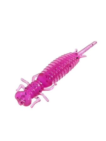 Приманка ZUB-KAZARA 50мм(2")-10шт, (цвет 130) маджента с блестками