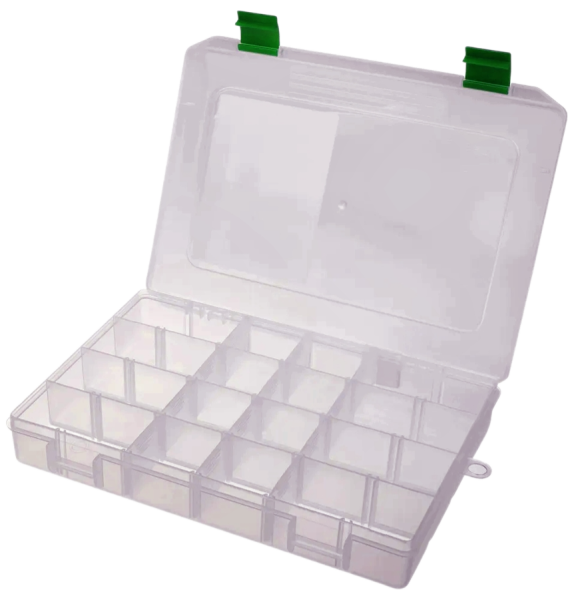 Коробка FisherBox 250 для приманок (250*190*40мм)/8/ Коробка FisherBox 250 для приманок (250*190*40мм)/8/