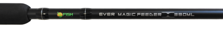 Удилище фидерное "EVER MAGIC FEEDER" FISH CRYSTAL , тест до 90 г, 3.90 м, 3+3 tips