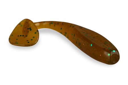 Съедобный силикон виброхвост AKKOI DROP 74 OR23