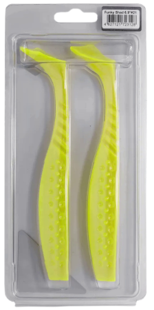 Приманка силиконовая Frapp Funky Shad 6,9" #21 (2 шт/уп)