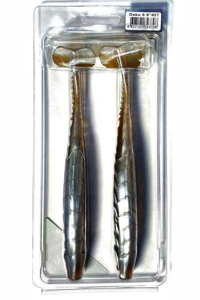 Приманка силиконовая Frapp Geko 6,9" #27 (2 шт/уп)