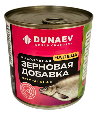 Добавка для прикормки металлобанка 430мл "Дунаев Лещ"