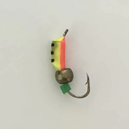 Столбик с латунным шариком 2,5 мм ЖЕЛТО-КРАСНЫЙ