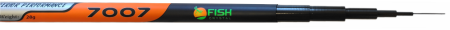 Удилище телескопическое без колец (маховое) "LANA POLE" FISH CRYSTAL , длина 7 м (до 28Gr)