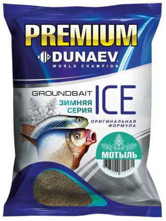 Прикормка "DUNAEV iCE-PREMIUM" 0.9кг Мотыль Прикормка "DUNAEV iCE-PREMIUM" 0.9кг Мотыль