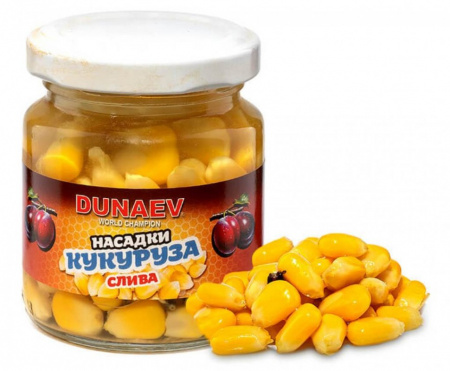 Насадка стеклобанка "Дунаев Кукуруза" 100мл Слива