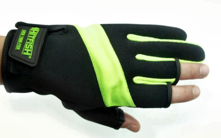Перчатки HITFISH Glove-03 (цв. Зеленый; размер: L) Перчатки HITFISH Glove-03 (цв. Зеленый; размер: L)