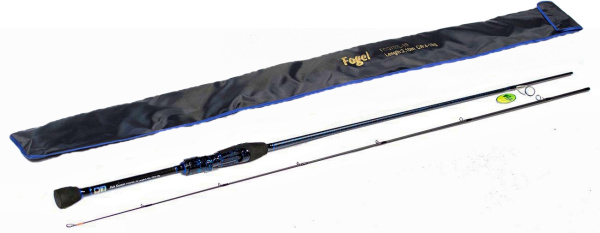 Удилище спиннинговое FOGEL, 2 секции, полая верш, длина 2.10 м, тест 4-18 г