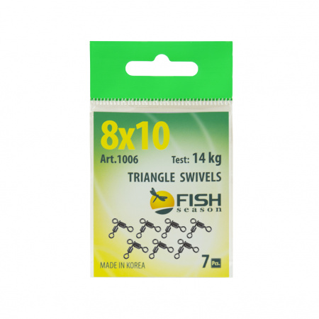 Вертлюжок цилиндрический на два направления, № 12x14 (4 кг), (упак. 7 шт)